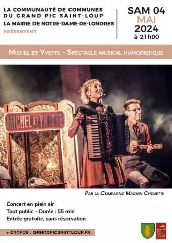Image qui illustre: Spectacle Musical Et Humoristique Michel Et Yvette