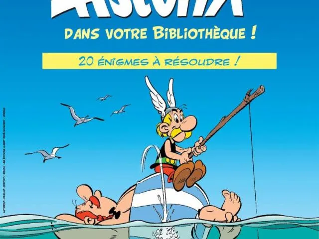 Image qui illustre: La Mediatheque Fete Les 65 Ans D'asterix