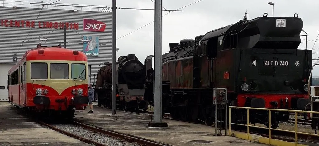 Image qui illustre: Découverte du Train Historique à Vapeur du Limousin
