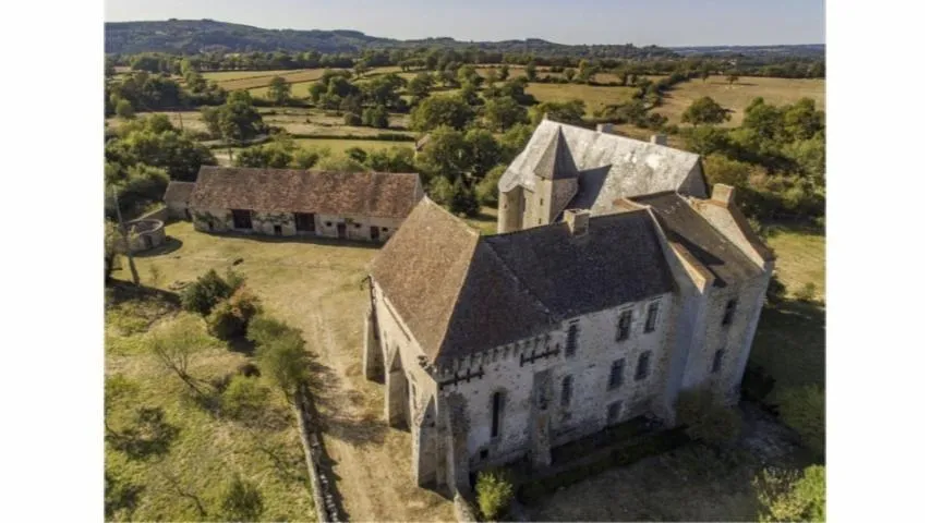 Image qui illustre: Visite commentée de la Commanderie Hospitalière de Lavaufranche