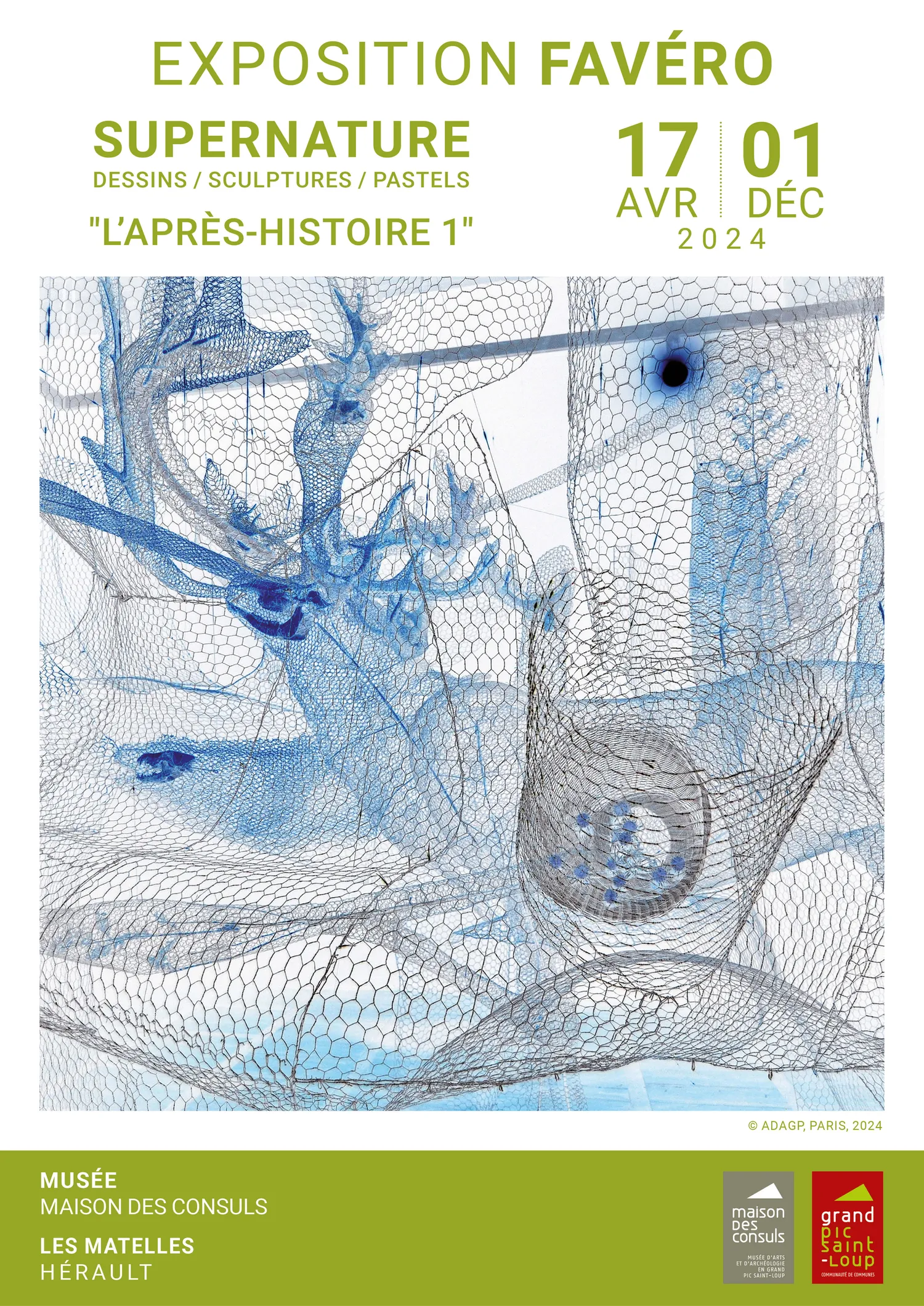 Image qui illustre: « Supernature » Jean Luc Favero - Exposition Temporaire, Maison Des Consuls à Les Matelles - 0