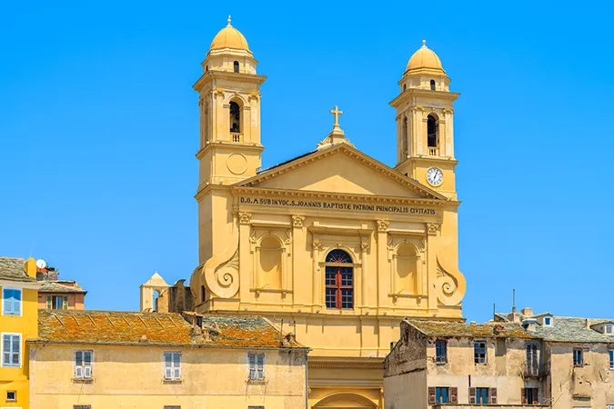 Image qui illustre: Eglise Saint-Jean-Baptiste  à Bastia - 0
