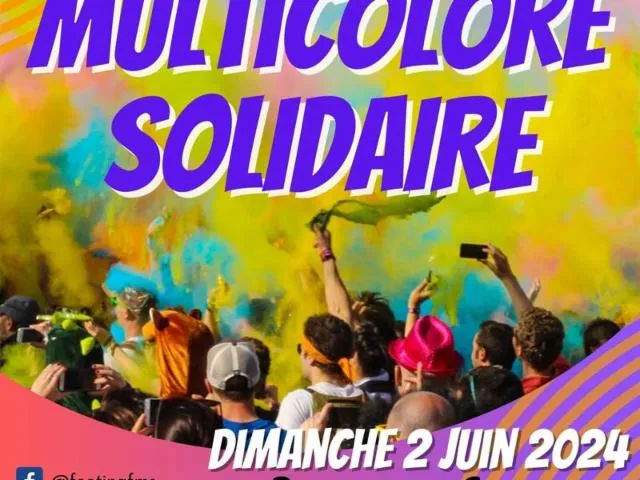 Image qui illustre: Footing Multicolore Solidaire