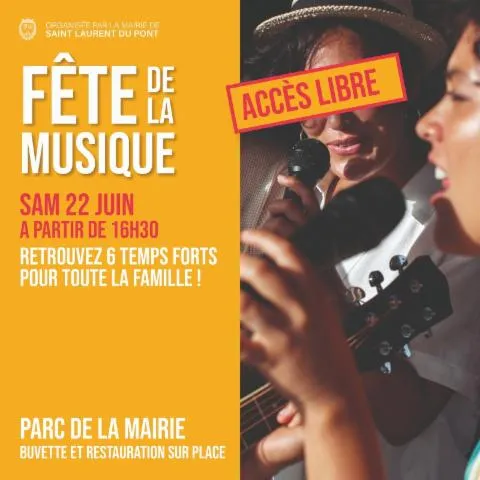 Image qui illustre: Fête de la Musique de Saint Laurent du Pont