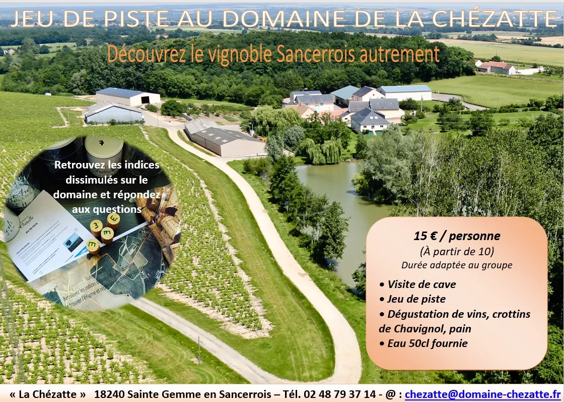 Image qui illustre: Domaine De La Chézatte à Sainte-Gemme-en-Sancerrois - 1