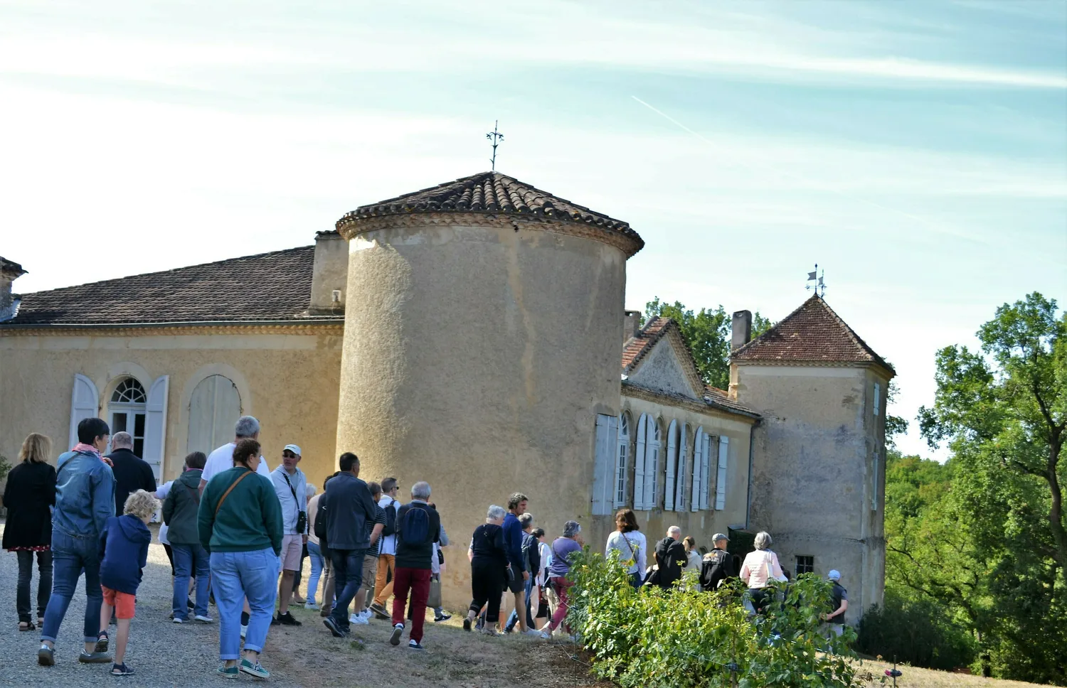 Image qui illustre: Visite commentée de l'église et du château du Malartic à Montaut-les-Créneaux - 0