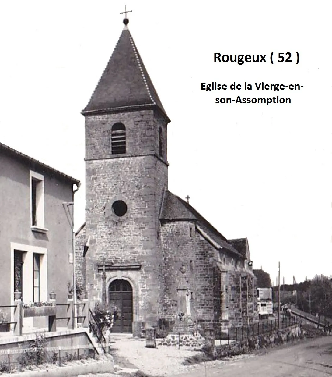 Image qui illustre: Eglise De La Vierge-en-son-assomption De Rougeux à Rougeux - 0