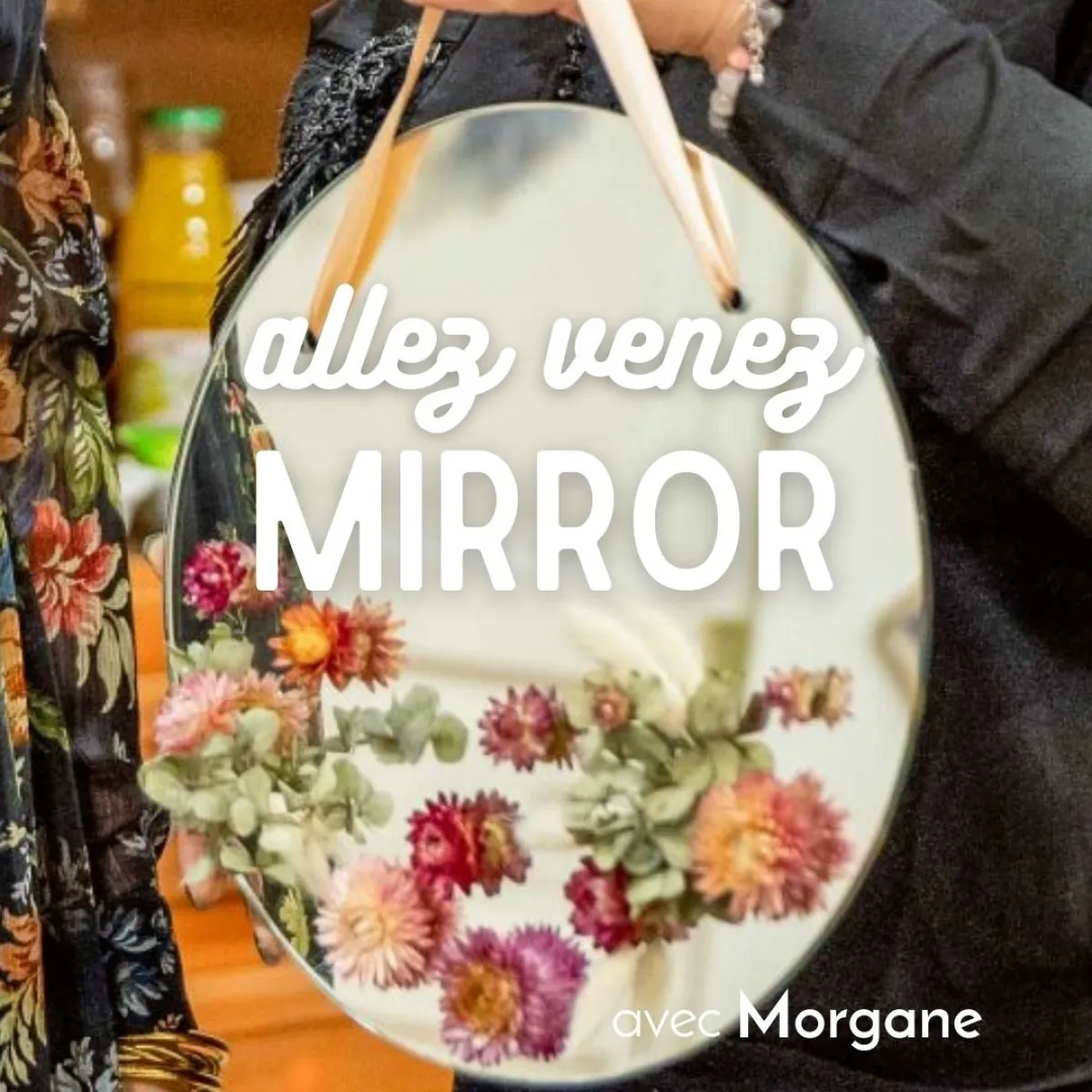Image qui illustre: Créez chacun votre miroir fleuri en famille à Nogent-sur-Marne - 0