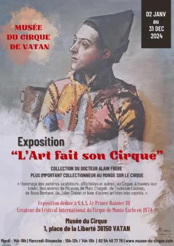 Image qui illustre: Exposition Annuelle "L'art Fait Son Cirque"