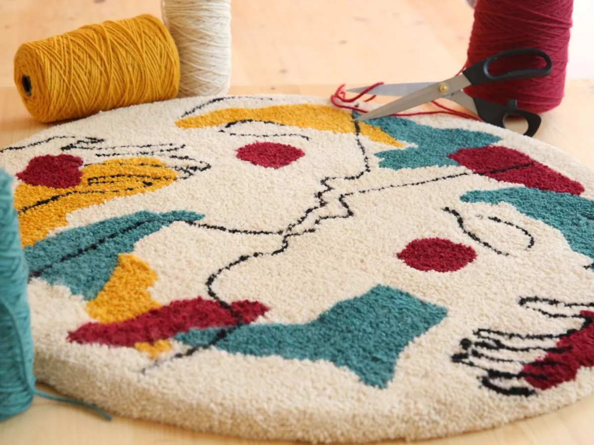 Image qui illustre: Réalisez votre tapis en tufting à Romans-sur-Isère - 2