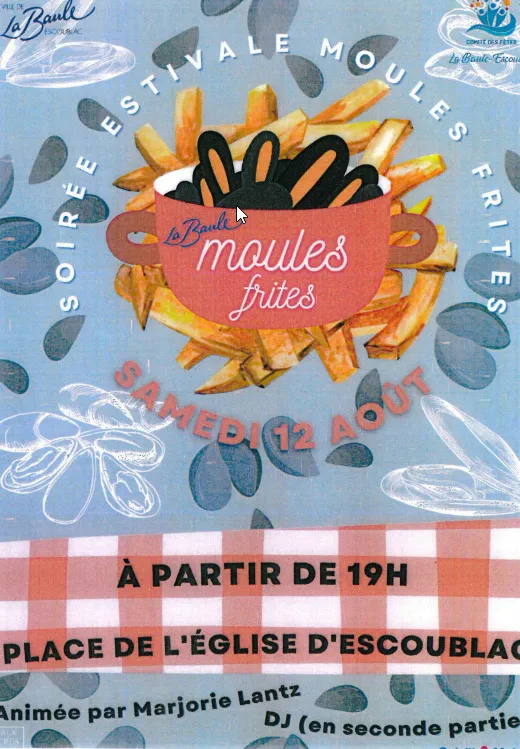 Image qui illustre: Soirée Estivale : moules-frites à La Baule-Escoublac - 0