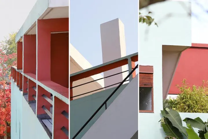 Image qui illustre: Exposition Destinations Le Corbusier. Promenades Architecturales à la Maison de la Culture