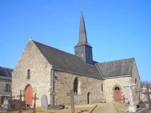Image qui illustre: Église De Vieuvy - La Visitation