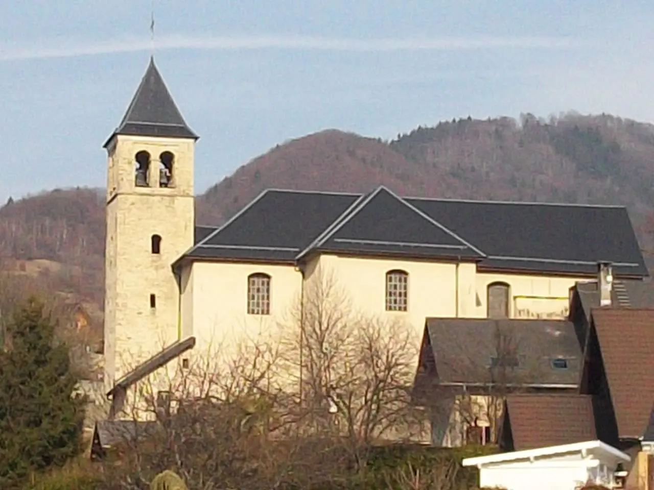 Image qui illustre: Eglise Saint-Laurent d'Aiton à Aiton - 0