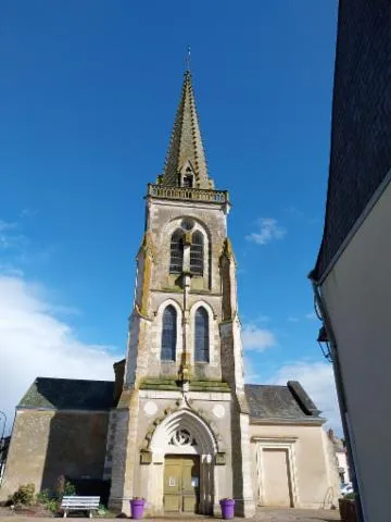 Image qui illustre: Visite libre de l'église Saint-Jean Baptiste et de l'ancien presbytère