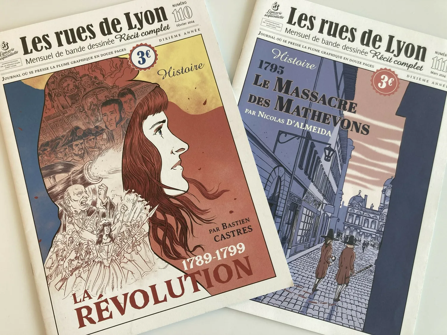 Image qui illustre: Rencontre et dédicace : raconter la Révolution en BD à Lyon - 0