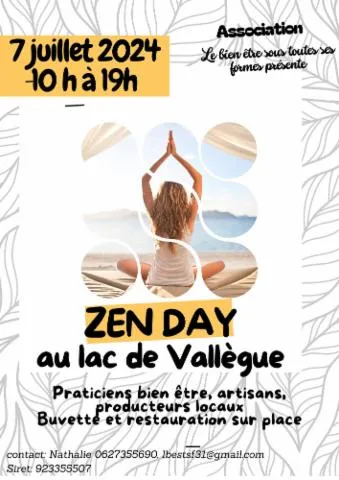 Image qui illustre: Zen Day Au Lac De Vallègue
