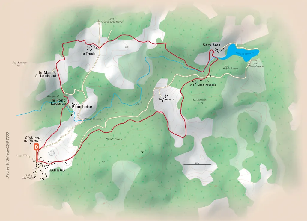 Image qui illustre: Moulins et rochers de la vallée de la Vienne à Tarnac - 0