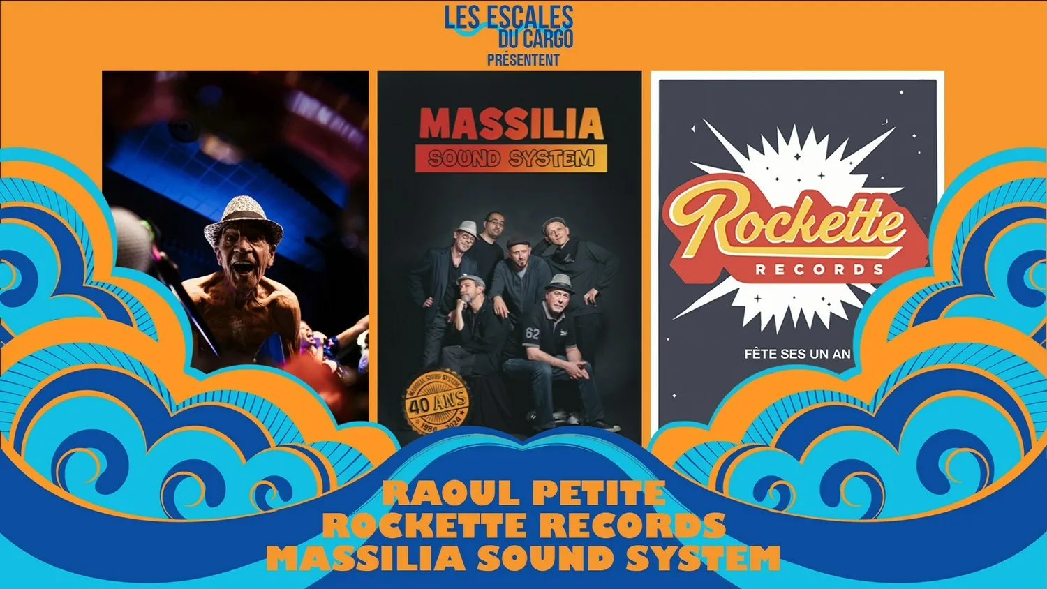 Image qui illustre: LES ESCALES DU CARGO: MASSILIA SOUND SYSTEM -  RAOUL PETITE - ROCKETTE RECORDS à Arles - 0