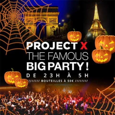 Image qui illustre: PROJET X HALLOWEEN THE BIG PARTY PARIS 2024 / 2000 PERSONNES