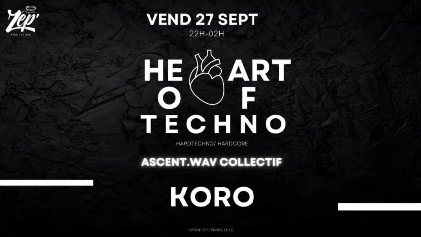 Image qui illustre: HEART OF TECHNO #ascent