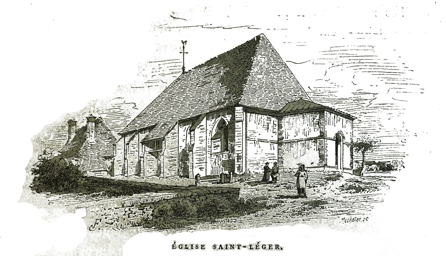 Image qui illustre: Eglise Saint Léger À Montfey à Montfey - 0