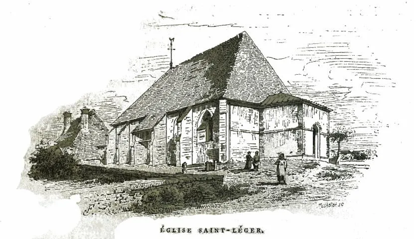 Image qui illustre: Eglise Saint Léger À Montfey