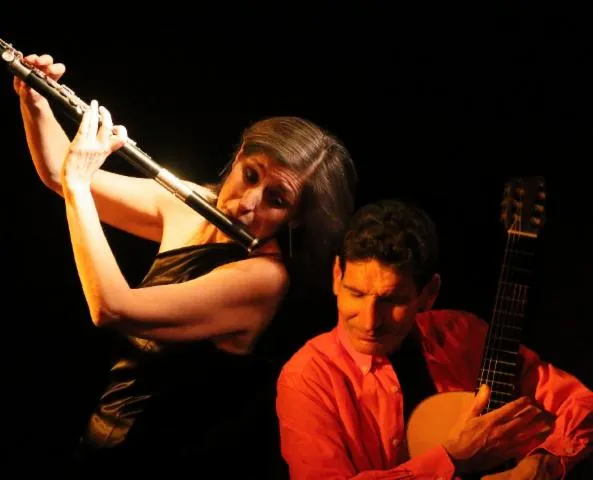 Image qui illustre: Concert Du Duo Sostenuto À Foncourrieu