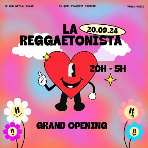 Image qui illustre: LA REGGAETONISTA BIG OPENING