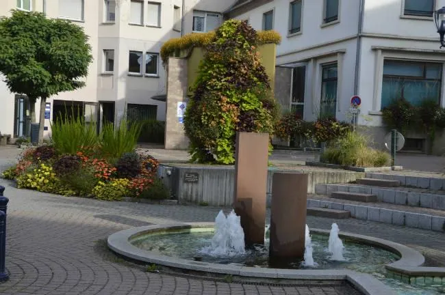 Image qui illustre: Fontaine De L'hôtel De Ville à Niederbronn-les-Bains - 0