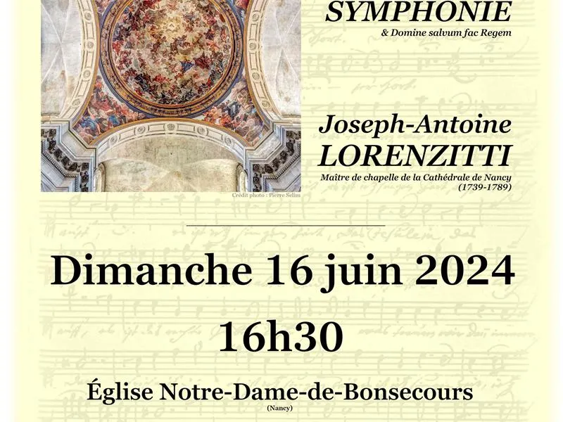 Image qui illustre: Messe À Grande Symphonie De Joseph-antoine Lorenzitti à Nancy - 0