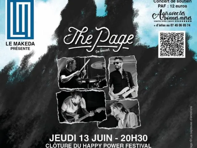 Image qui illustre: The Page – Concert De Clôture Du Happy Power Festival