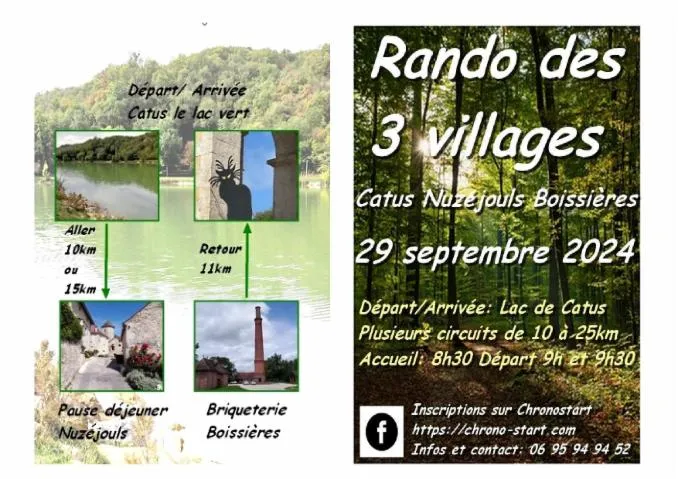 Image qui illustre: La Rando Des 3 Villages