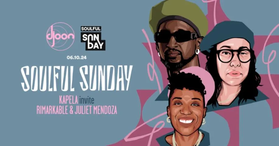 Image qui illustre: Soulful Sunday : Kapela, Rimarkable & Juliet Mendoza