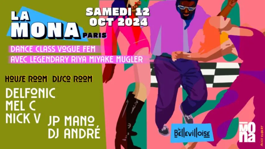 Image qui illustre: La Mona w/ Delfonic, Mel C, Nick V, JP Mano ...