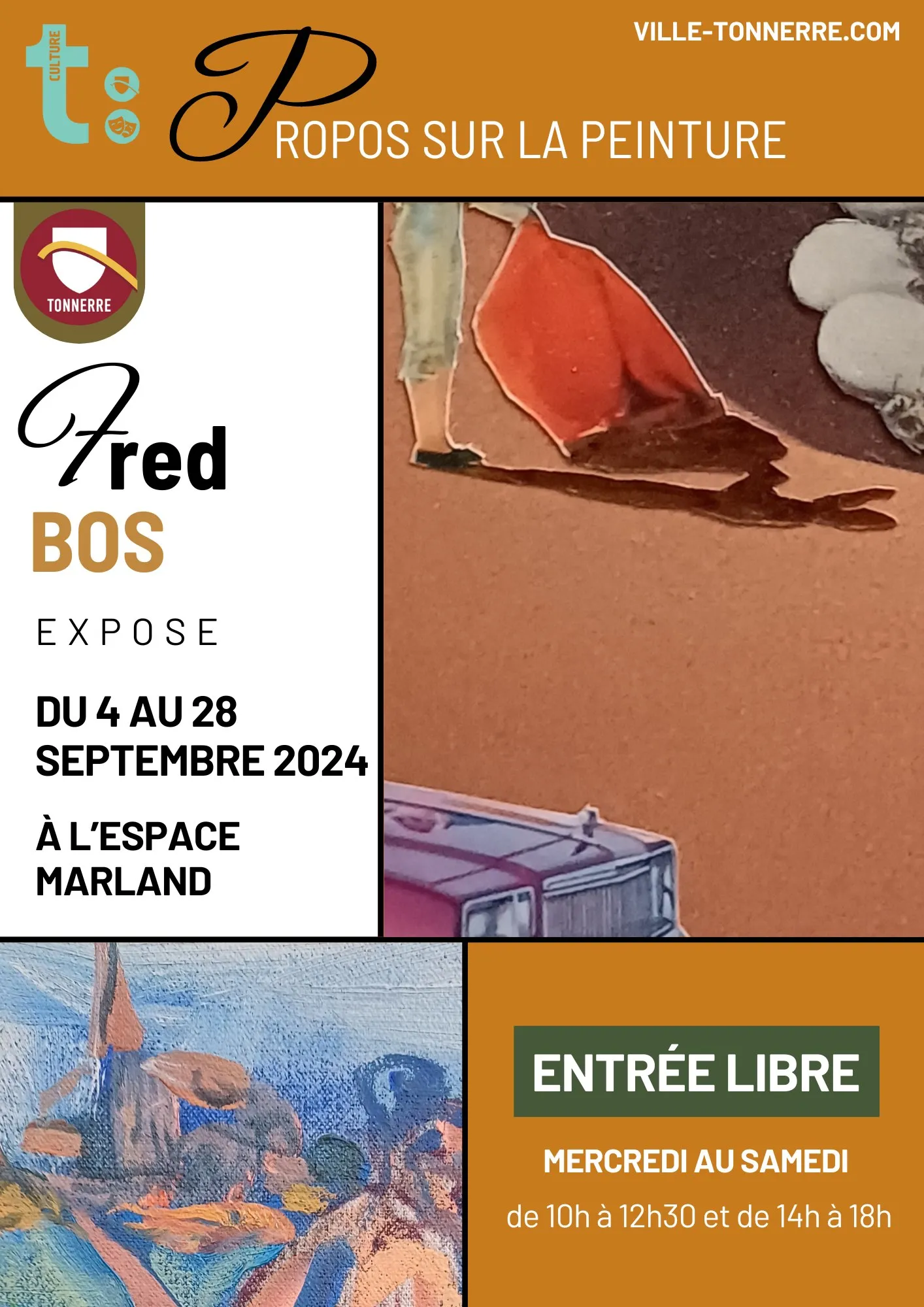 Image qui illustre: Propos sur la peinture à Tonnerre - 0