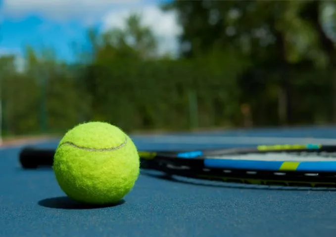 Image qui illustre: Terrain De Tennis De Chamberet