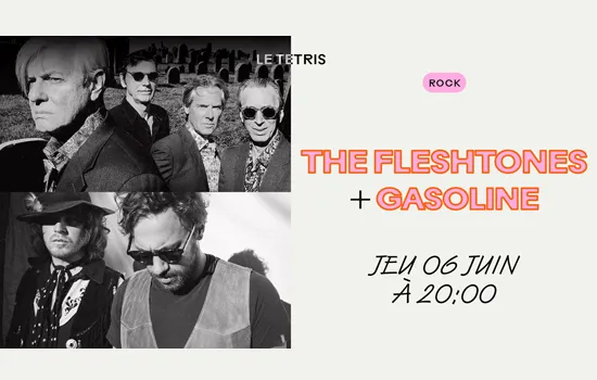 Image qui illustre: Concert : The Fleshtones + Gasoline à Le Havre - 0