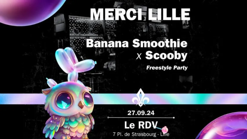 Image qui illustre: Merci Lille - Banana Smoothie - Le Rendez-vous