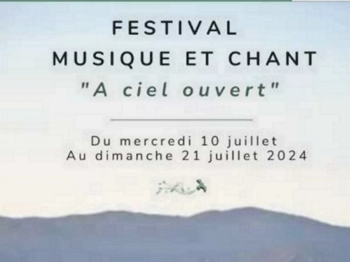 Image qui illustre: Festival Musique Et Chant : A Ciel Ouvert à Azille - 0