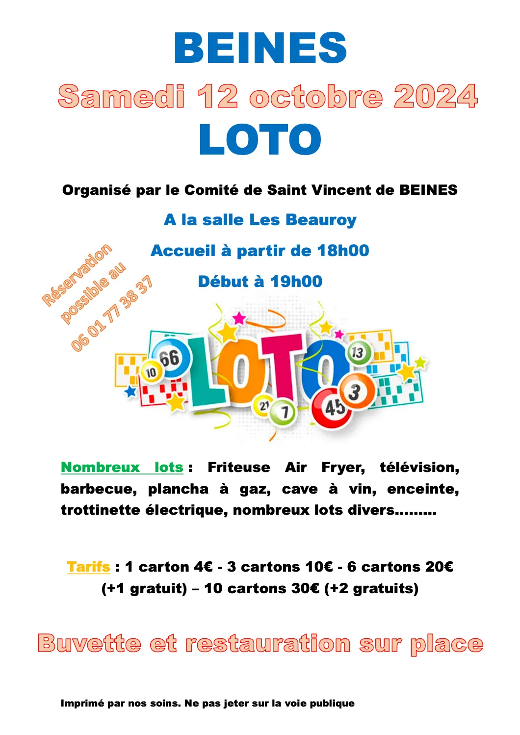 Image qui illustre: Loto à Beine - 0