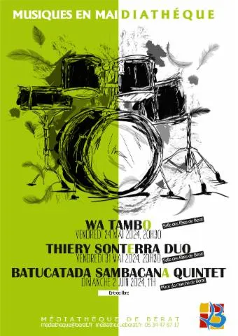 Image qui illustre: 6eme Festival Musiques-en-mai/diatheque : "tio Sonterra Duo"