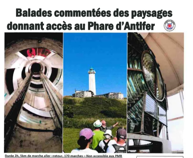 Image qui illustre: Visites commentées des paysages de la côte d’Albâtre et Phare d’Antifer à La Poterie-Cap-d'Antifer - 1