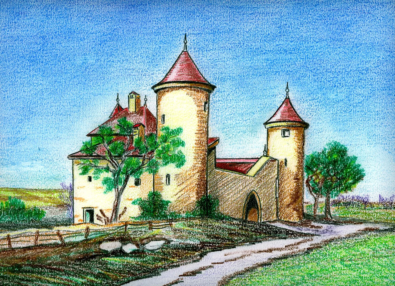 Image qui illustre: Château d'Etrembières à Étrembières - 0