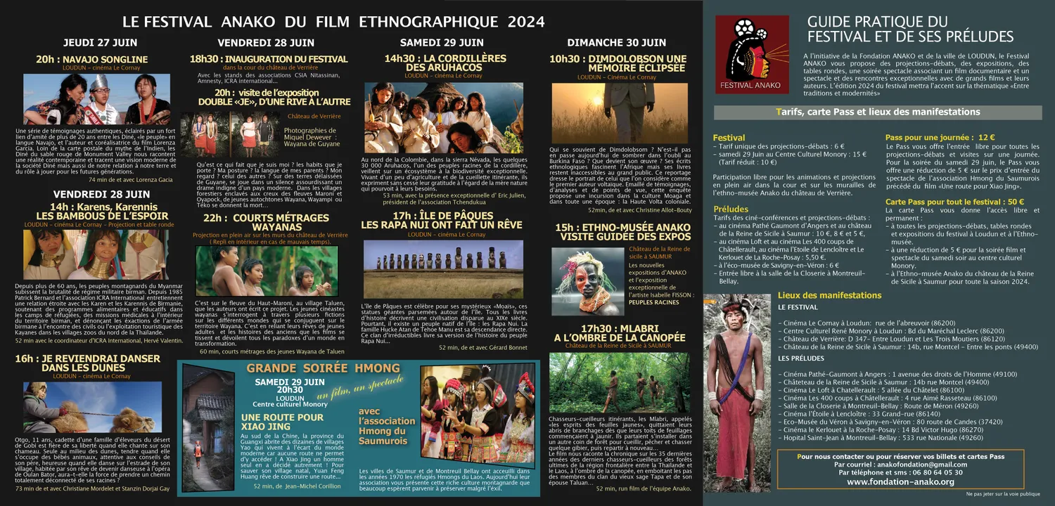 Image qui illustre: Festival Anako du Film Ethnographique 2024 à Bournand - 1