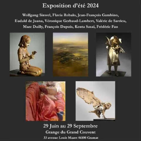 Image qui illustre: Exposition d'été 2024 de peintures et sculptures