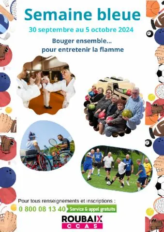 Image qui illustre: Semaine bleue : bouger ensemble... pour entretenir la flamme !