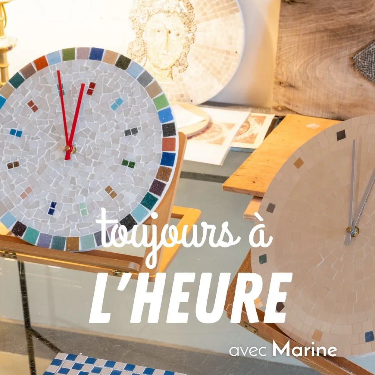 Image qui illustre: Réalisez votre horloge en mosaïque en une journée à Neuilly-sur-Seine - 0