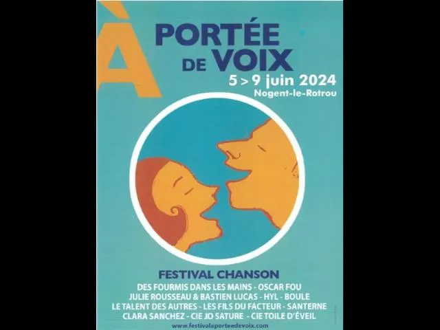Image qui illustre: Festival À Portée De Voix 2024 - Festival Chanson