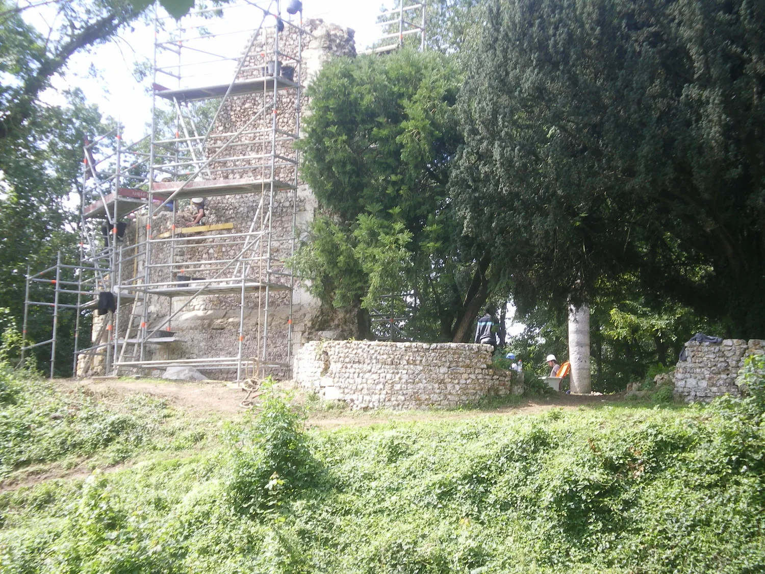 Image qui illustre: Visite libre du château médiéval à Chambois - 0